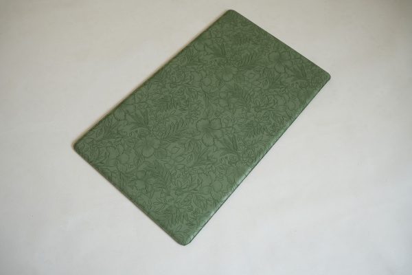 Faux Leather Green Mats - Image 3