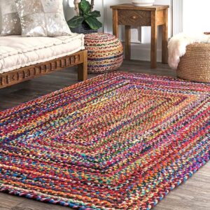 Handwoven Jute Square Rug